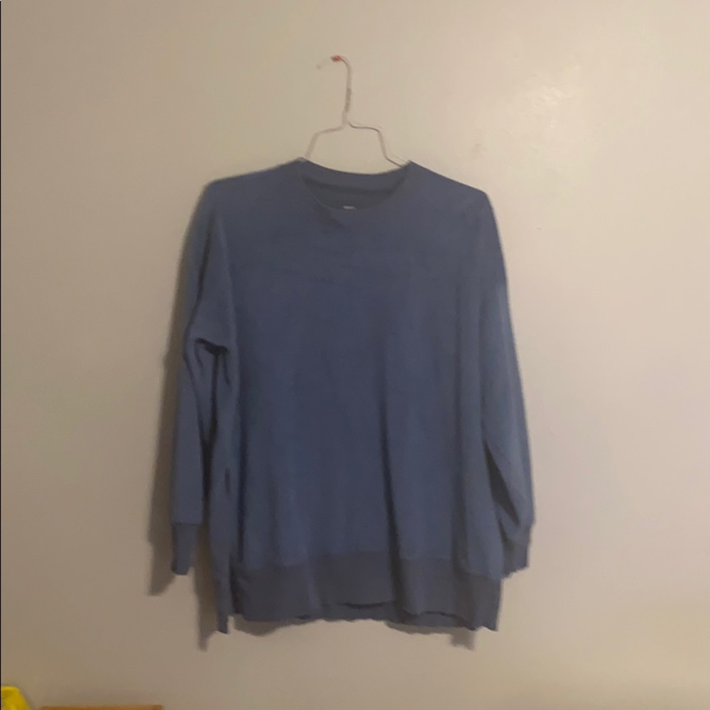 AERIE Oversized Blue Sweater